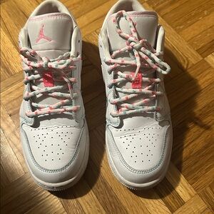 Nike Kids Sneakers - White and Pink